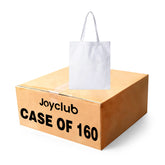 Sublimation Tote Bags Blanks Polyester Canvas Tote for DIY Crafting / Case of 160
